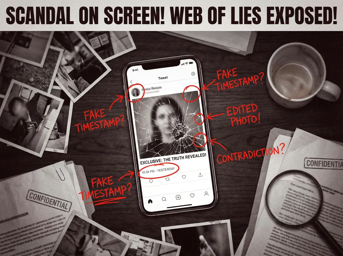 网红社交媒体造假证据曝光